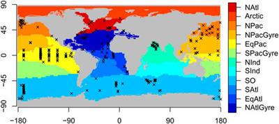 Evaluating the Benefits of Bayesian Hierarchical Methods for Analyzing Heterogeneous Environmental Datasets: A Case Study of Marine Organic Carbon Fluxes
